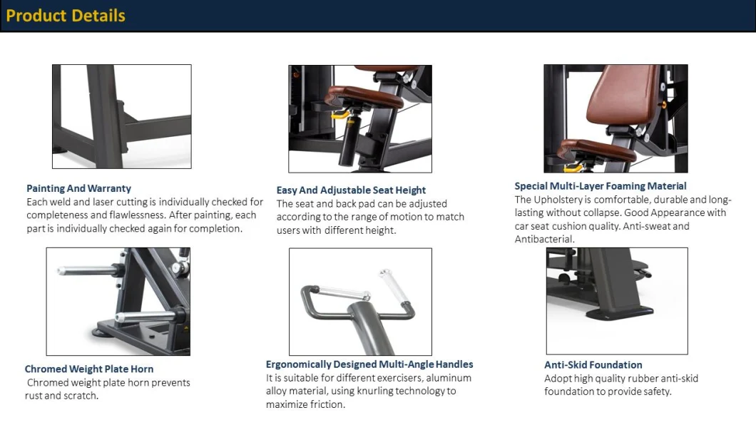 New Design Professional Single Station Matrix Series Seated Row